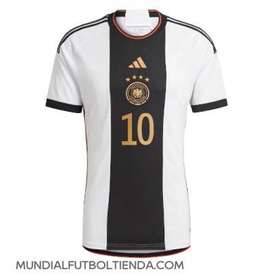 Camiseta Alemania Serge Gnabry #10 Primera Equipación Replica Mundial 2022 mangas cortas
